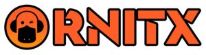 Logotipo Ornitx Naranja Negro Web - Logo Ornitx web